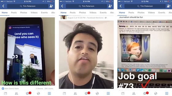 vertikální videa na facebooku